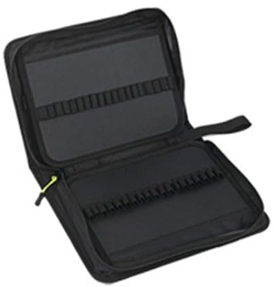 LAIOUSN Trousse à dessin de grande capacité 60/72/100/120 emplacements pour coloriage, marqueur d'art, pochette à crayons pour fournitures de coloriage, Minimaliste