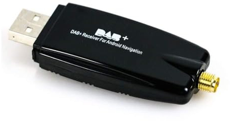 MSD DAB Radioempfänger Set für Autos Digitale Audioübertragung Empfänger Radioempfänger-Adapter mit Antenne für Android-Autoradio