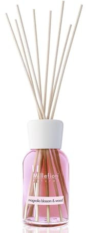 Millefiori Natural Diffusor Magnolia Blossom and Wood, Pink, 6 x 6 x 25 cm