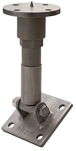 Pitzl Pfostenträger neigbar, Verstellbereich 175 mm bis 235 mm, Stecksystem