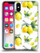 Head Case Designs Offiziell Offizielle Haroulita Weisse Zitronen Fruechte Soft Gel Handyhülle Hülle kompatibel mit Apple iPhone X/iPhone XS