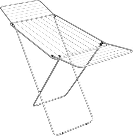 Lifetime Clean Wäscheständer - 18 m Trockenlänge - 182 x 55 x 102 cm - Zusammenklappbar - 2 KG