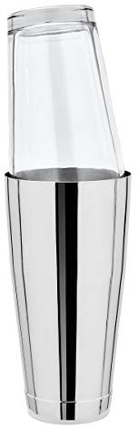 Shaker Boston avec verre à mélanger original - acier inoxydable - 28 oz = 828 ml.