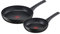 Tefal Ultimate On - 2 Sartenes de 20/26 cm con revestimiento muy resistente, Thermo-Signal, Thermo-Fusion, forma profunda, todo tipo de cocinas, apto para horno, sin PFOA, Juego 2 sartenes