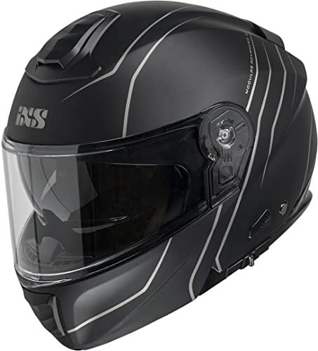IXS Klapphelm iXS460 FG 2.0 - Fiberglas - Klarsichtvisier - ECE 22/05