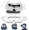 Geekria 100Pcs VR Mask Disposable Face Cover, Disposable Protector for Oculus Quest VR, Prevent Eyes (White)