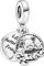 MariaFonte Charm Anhänger Neu 2025 Kompatibel Alle Marken Armbänder Halsketten Bär Fuchs Eichhörnchen Original Angebot Silber Geburtstag Jubilaum Mama Kompatibel Glücksbringer Herz Familie Weihnachten
