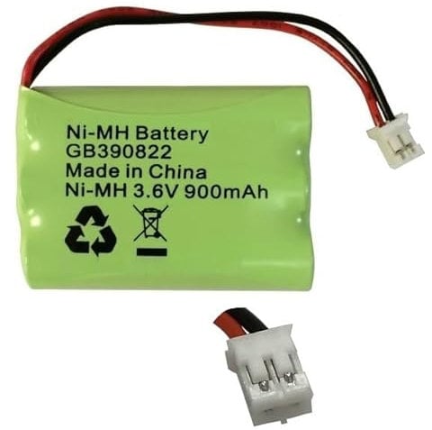 Rechargeable Battery pack for Motorola MBP36S Baby Monitor 3.6V NiMH (900mAh Square Connector)