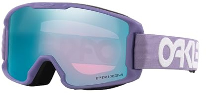 Oakley Line Miner Youth Prizm Iridium Blau-Lila - Praktische stylische Skibrille, Größe One Size - Farbe Matte B1B Lilac