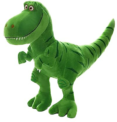 XineYuor Dino Kuscheltier,Plüschtier Dinosaurier Dino Stofftier Kuscheltier Plüsch Tyrannosaurus Rex Stofftierpuppe Dinosaurier Kuscheltiers Geschenk für Baby,Kinder,Erwachsene (Grün, 40CM)