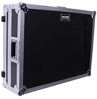 Protekt Plus Series DJ Flight Case per controller Denon SC Live 4, Nero , 815 x 510 x 230 mm, DJ Controller Flightcase