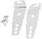 jojofuny 2pcs Dishwasher Mounting Bracket Kit Heavy-duty Support for under Counter Installation Easy to Install Dishwasher Bracket for Secure Fit Kitchen Cabinets
