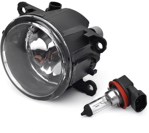 ROBUST Fog Light Lamp With Bulb Left or Right Replacement for Dacia Duster Ford Fiesta Focus Transit Mk7 Mk8 Jaguar X-Type Vauxhall Astra G Signum Vectra C Renault Kangoo Megane Scenic 2N1115201AB