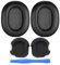 Ear Pads Replacement for Sony WH-1000XM5 Noise Cancelling Headphone by MMOBIEL - Memory Foam and Protein PU Ear Pad Cushions - Noise Isolation Earpads Replacement – Black