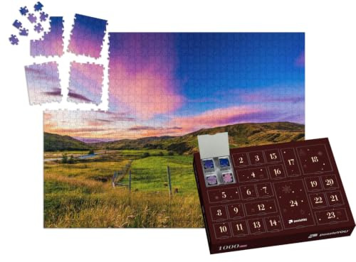 puzzleYOU: Puzzle-Adventskalender | „Spektakulärer Blick über die Südinsel Neuseelands“ – aus der Puzzle-Kollektion Neuseeland