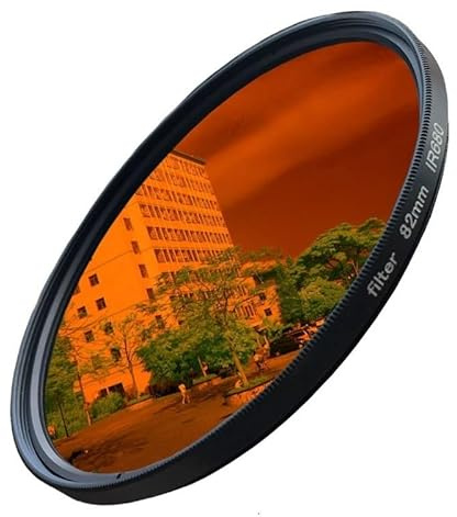 52-82mm Ir680 Ir720 Ir760 Ir850 Ir950 Filtro a infrarossi a infrarossi 720nm Interessante Filtro for Obiettivo Fotografico Artistico(52mm,IR680)