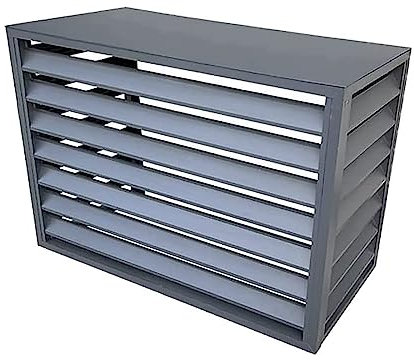 HYUFEIAO Schermo per Recinzione del Condizionatore d'Aria, Coperture per unità di Aria Condizionata Esterna, Griglie di Protezione per Condizionatori d'Aria E Pompe di Calore, Nascondi Aria