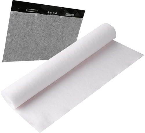 Dunstabzugshaubenfilter – 10 M Rauchresistente Filterrolle, Ölauffangvlies Für Die Küche | Filterpapier Für Dunstabzugshauben, Fettabscheider, Dunstabzugshaubenfilter Für Herde, Küchenschutz