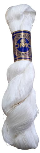 DMC Art.122 -Filato da Ricamo matassa 50 Grammi BLANC (BLANC, 25)