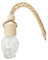 Skull Car Bouteille de diffuseur de parfum de voiture crâne, diffuseur de parfum suspendu rechargeable pour voiture et maison
