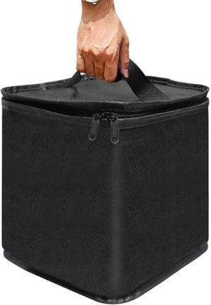 Camping Propane Bottle Carrier Bag - Gas Bottle Carrier Bag with Adjustable Strap - Portable Lightweight Bottle Holder for Hiking Camping and Outdoor Activities