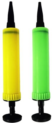 2 PCS Balloons Pump Hand, Manual Balloon Inflato, Hand Balloon Pump, For Yoga Ball, Birthday, Shower, Wedding, Party Decoration(Random Color)