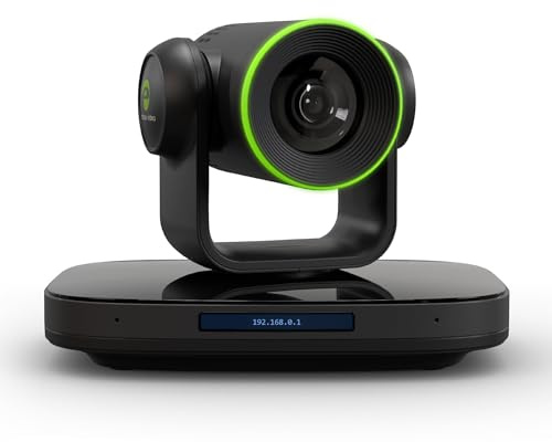 Epiphan EC20 4K PTZ Camera – NDI®|HX3 | 20X Optical Zoom | AI Auto-Tracking | HDMI/SDI/USB/IP | PoE+ | 60 fps | Low-Light | VISCA | Live Streaming for Education, Corporate, Worship & Creators