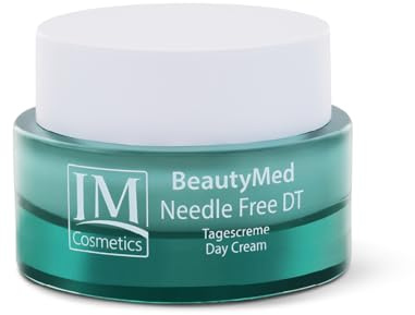 Genius IM Cosmetics BeautyMed Needle Free DT Tagescreme 50 ml - Hochdosierte Anti Aging & Feuchtigkeitscreme mit Hyaluronsäure für sichtbar straffere & glattere Haut Anti Falten Dr. Michaela Fuchs