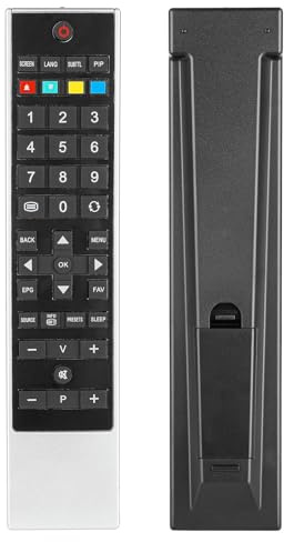 RC-3910 Télécommande Compatible avec Toshiba Freeview LCD TV 22BL712G 32BL502B 32BL505B 32BL702B 32BV500B 32BV701B 32BV702B 40BV701B 40BV700G 40BV700F 46BL702B 46BL712G Contrôleur de Remplacement