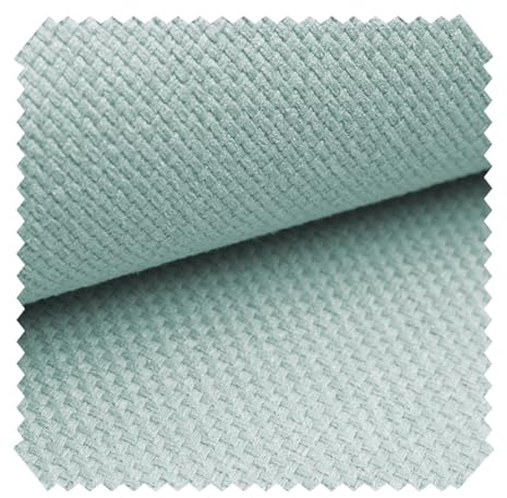 novely® GRANA - Melierter Webstoff - Leicht Grob Gewebter Möbelstoff - Robuster Polsterstoff aus Oxfordbindung - Pflegeleichte Meterware 1lfm | Farbe: 14 Mint Pastell