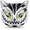 GNOCE Tierkopf Bead Charms 925 Sterling Silber Charms Schmuck mit Zirkonia Bijouterie für Frauen Männer Mädchen (Cheshire Cat)