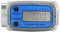 Samfox Turbinen Durchflussmesser 1 Zoll,Peak Flow meter,Durchflussmesser für Diesel Benzin Harnstoff Heizöl, 15–120 L/min NPT Durchflussmesser,mit Digital LCD Display(Blau LLW-25)