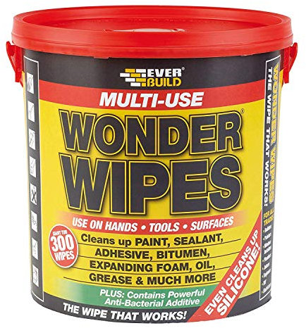 Multi-Use Wonder Wipes - Cleaning Wipes Multi-uses - 100 Wipes - Clear (2, 2 X 300 Wipes)