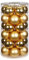Inge-glas 30 Christbaumkugeln-Weihnachtsbaumkugeln inkagold Glanz/matt-6 cm