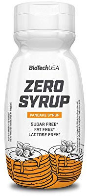 BioTechUSA Zero Syrup, Sirop aux édulcorants sans sucre et sans matières grasses, 320 ml, Sirop d’érable