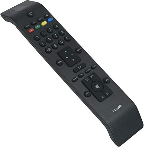 VINABTY RC3902 sub RC3900 Telecomando sostitutivo compatibile con Techwood TV