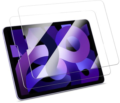 FINTIE Schutzfolie für iPad Air 5/4 Generation 10.9, iPad Pro 11 2022/2021/2020 - Klare HD Bildschirmschutzfolie, 9H Härte, Kratzfeste Displayschutzfolie, Screen Protector Folie