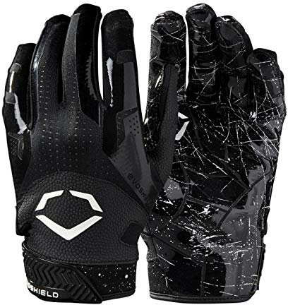 EvoShield Gant de Football Américain Burst Noir pour Enfant