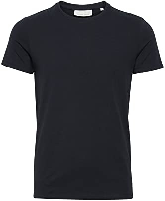 CASUAL FRIDAY CFDavid Crew Neck t-Shirt Herren T-Shirt Kurzarm Shirt Basic, Größe:M, Farbe:Night Navy (50442)