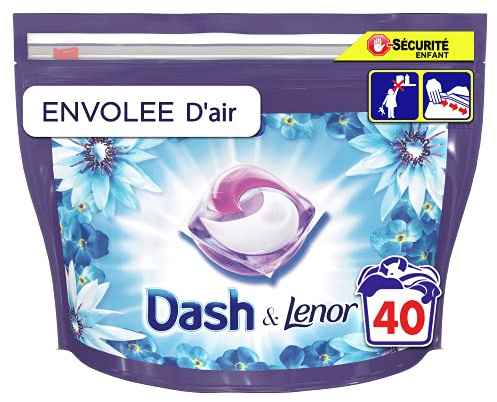Dash Allin1 Pods Envolée D'Air Waschmittel in Kapseln, 40 Waschgänge