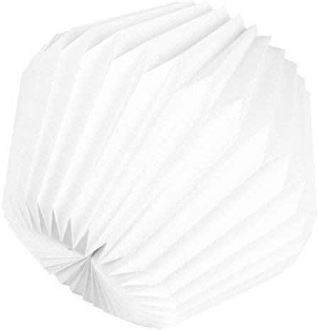OSALADI Origami Paper Lampe Shade Capitales à Chaude Pendentif Couvercle Pendentif Couvercle de Plafonnier Couvercle Plafonnier Couvre Lampe de Protection pour La Décoration de Bureau à