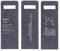 Bada Bing 3er Set Geschenkverpackung Wein Filz mit Spruch ca. 41 x 14,5 cm Flaschentasche Tasche für Weinflasche Geschenktasche Deko 17