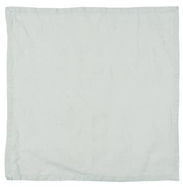 IB Laursen - Stoffserviette, Serviette - Freja - 52% Baumwolle, 48% Leinen - Farbe: hellgrau - 45 x 45 cm - 1 Stück
