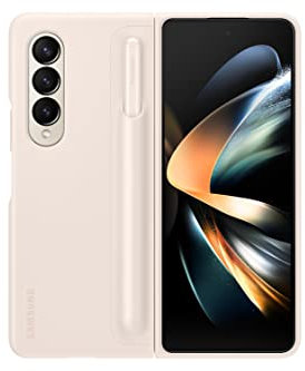 Samsung Galaxy Z Fold 4 Standing Cover Case + S-Pen - Sabbia