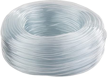 PLIPSH Tubo flessibile for pompa Fule in PVC morbido trasparente Tubo for irrigazione a goccia da giardino Tubo for irrigazione Acquario Serbatoio for pesci Pompa for acqua Scarico Tubo durevole perfe