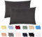 Livessa 2er Set Kissenbezug 50x70 aus%100 Baumwolle Jersey Stoff, Kissenbezüge, 50x70 mit Reißverschluss, Kopfkissenbezug 50x70 cm, Kissenhülle, atmungsaktiv, Oeko-Tex Zertifiziert, Pillow Cover