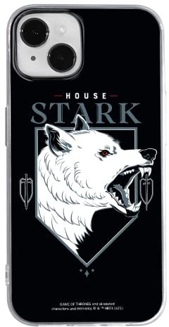 ERT GROUP mobile phone case for Iphone 14 original and officially Licensed Game of Thrones pattern 007 optimally adapted to the shape of the mobile phone, case made of TPU