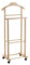 Mottiwood Indossatore Appendiabiti Da Camera, L'originale, Appendiabiti da Camera in Legno Faggio Naturale, Servo Muto Doppio con 4 Ruote, Made in Italy