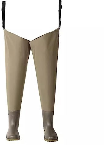 Stivali A Coscia da Pesca Fianchi in Nylon/PVC Morbidi e Traspiranti for trampolieri, Uomini e Donne Pesca all'aperto/trapianto/Industria dell'acquacoltura (Color : A1, Size : 42 EU)