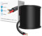 LEADTOPS 30.48M 16 Gauge 16/2 Cavo Elettrico a 2 Conduttori Cavo a 2 Pin 2x1,3mm² per Luce a LED, Automotive, Attrezzature per barche